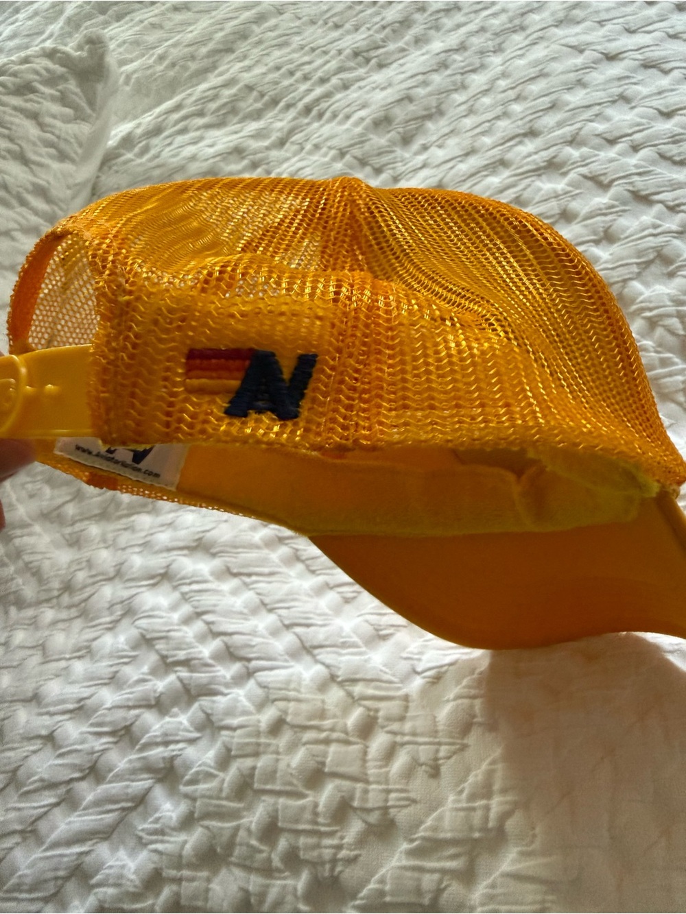 Aviator Nation gold Trucker Hat - Picture 3 of 5